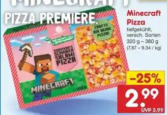 Netto Marken-Discount Minecraft pizza Angebot
