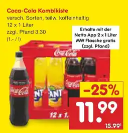 Netto Marken-Discount Coca-cola kombikiste Angebot