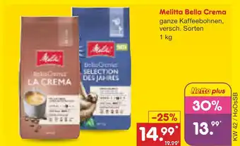 Netto Marken-Discount Melitta bella crema la crema Angebot