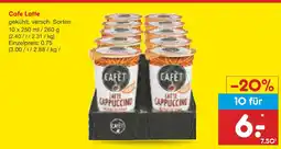 Netto Marken-Discount Cafe latte Angebot