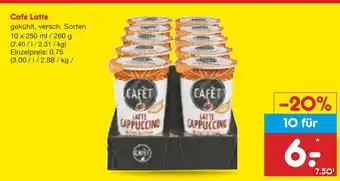 Netto Marken-Discount Cafe latte Angebot