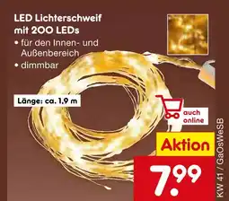 Netto Marken-Discount Led lichterschweif mit 200 leds Angebot