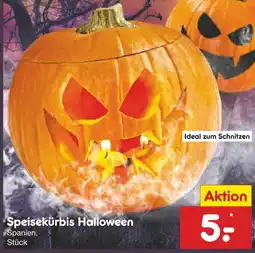 Netto Marken-Discount Speisekürbis halloween Angebot
