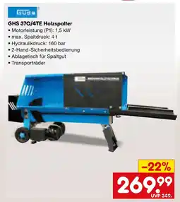 Netto Marken-Discount Güde ghs 370/4te holzspalter Angebot