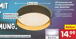 Netto Marken-Discount Led deckenleuchte mit sternenlichteffekt Angebot