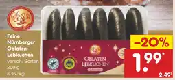 Netto Marken-Discount Feine nürnberger oblaten-lebkuchen Angebot