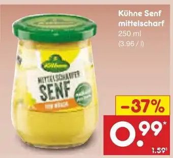 Netto Marken-Discount Kühne senf mittelscharf Angebot