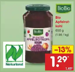 Netto Marken-Discount Biobio bio apfelrotkohl Angebot