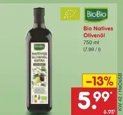 Netto Marken-Discount Biobio bio natives olivenöl Angebot