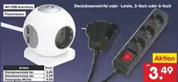 Netto Marken-Discount Steckdosenleiste 3er Angebot