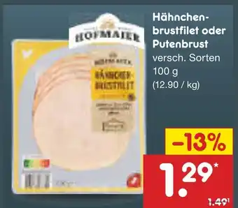 Netto Marken-Discount Hofmaier hähnchenbrustfilet Angebot