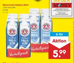 Netto Marken-Discount Bärenmarke haltbare milch 1,5% Angebot
