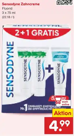 Netto Marken-Discount Sensodyne zahncreme Angebot