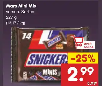 Netto Marken-Discount Mars mini mix Angebot