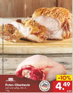 Netto Marken-Discount Gut ponholz puten-oberkeule Angebot
