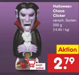 Netto Marken-Discount Halloween choco clicker Angebot