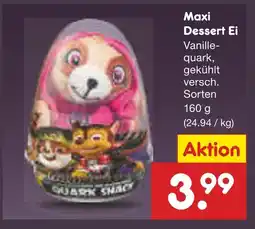 Netto Marken-Discount Maxi dessert ei Angebot