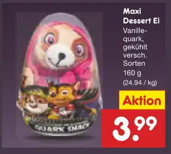 Netto Marken-Discount Maxi dessert ei Angebot