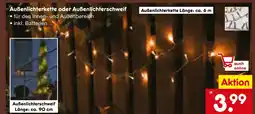 Netto Marken-Discount Außenlichterkette Angebot