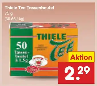 Netto Marken-Discount Thiele tee tassenbeutel Angebot