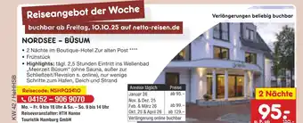 Netto Marken-Discount Netto-reisen nordsee – büsum Angebot