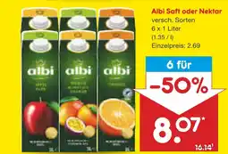 Netto Marken-Discount Albi saft oder nektar Angebot