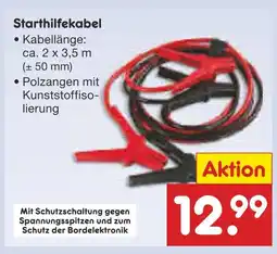 Netto Marken-Discount Starthilfekabel Angebot