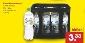 Netto Marken-Discount Sawell mineralwasser Angebot
