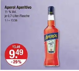 V Markt Aperol aperol aperitivo Angebot