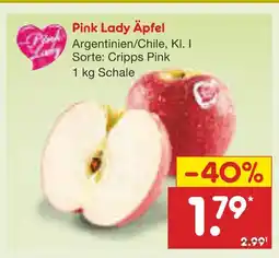 Netto Marken-Discount Pink lady äpfel Angebot