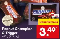 Netto Marken-Discount Schokoliebe peanut champion & trigger Angebot