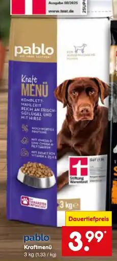 Netto Marken-Discount Pablo kraftmenü Angebot