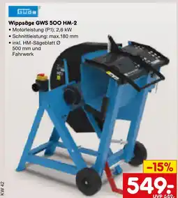 Netto Marken-Discount Güde wippsäge gws 500 hm-2 Angebot