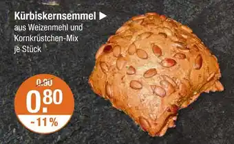 V Markt Kürbiskernsemmel Angebot