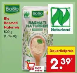 Netto Marken-Discount Biobio bio basmati naturreis Angebot