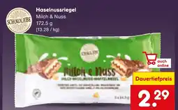 Netto Marken-Discount Schokoliebe haselnussriegel milch & nuss Angebot