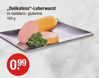 V Markt Delikatess-leberwurst Angebot