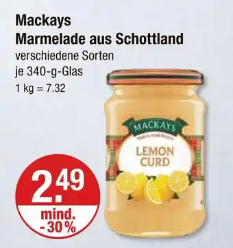 V Markt Mackays marmelade aus schottland lemon curd Angebot