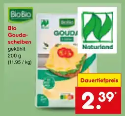 Netto Marken-Discount Biobio bio gouda-scheiben Angebot