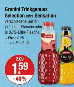 V Markt Granini trinkgenuss selection Angebot