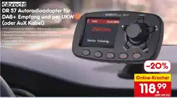 Netto Marken-Discount Albrecht dr 57 autoradioadapter für dab+ empfang und per ukw (oder aux kabel) Angebot