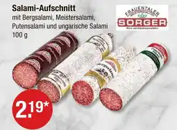 V Markt Sorger salami-aufschnitt Angebot