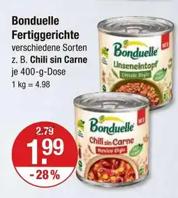 V Markt Bonduelle chili sin carne Angebot