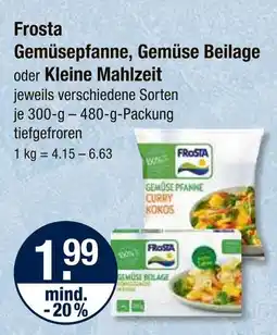 V Markt Frosta gemüsepfanne Angebot