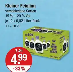 V Markt Kleiner feigling Angebot