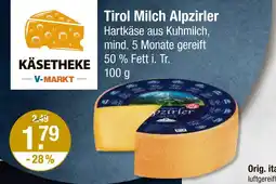 V Markt Tirol milch alpzirler Angebot