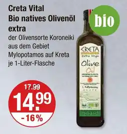 V Markt Creta vital bio natives olivenöl extra Angebot