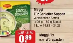 V Markt Maggi für genießer suppen Angebot