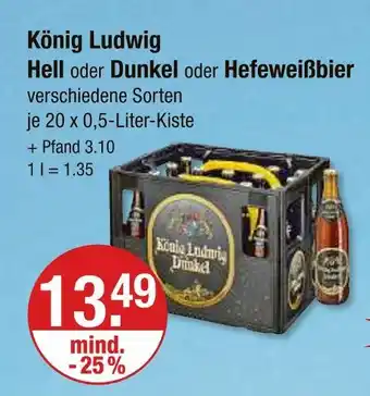 V Markt König ludwig hell Angebot