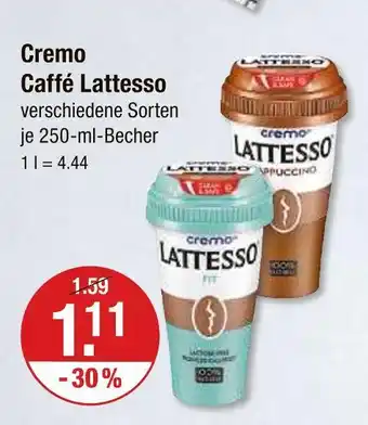 V Markt Cremo caffé lattesso Angebot